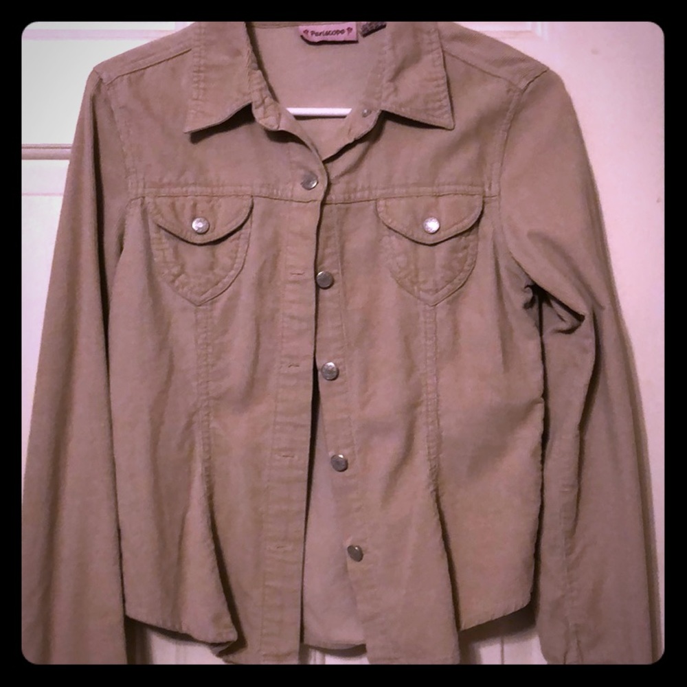 Tan corduroy jacket